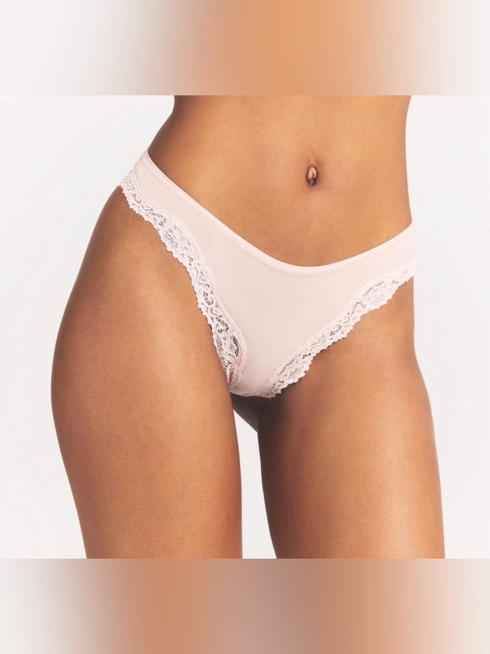 SKIMS Primrose Tonal Fits Everybody Lace Tanga Panty